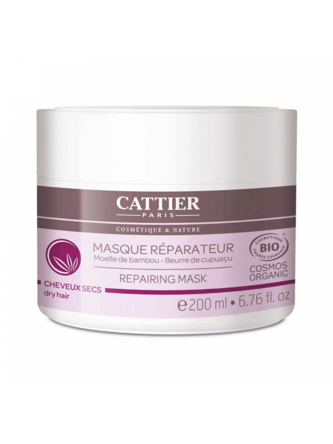 Cattier Masque Réparateur Bio 200 ml