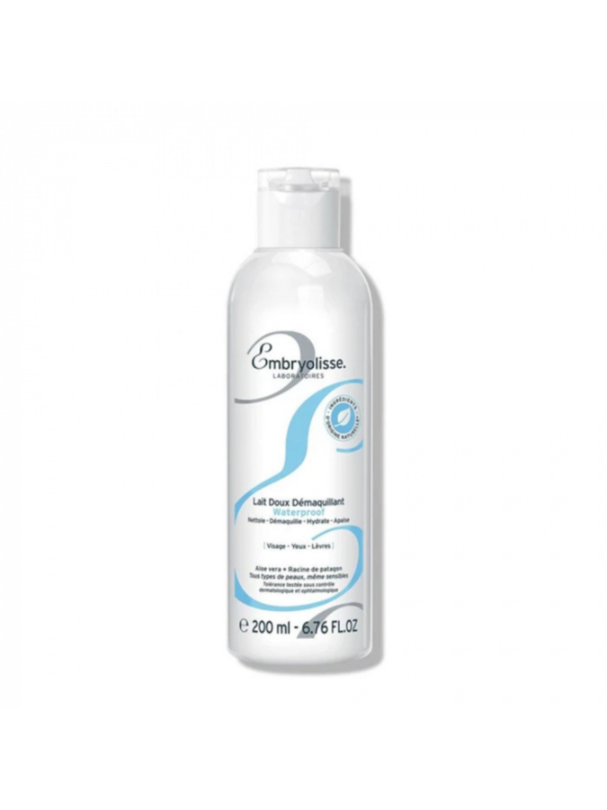 Embryolisse Les Nettoyants Lait Doux Démaquillant Waterproof 200ml