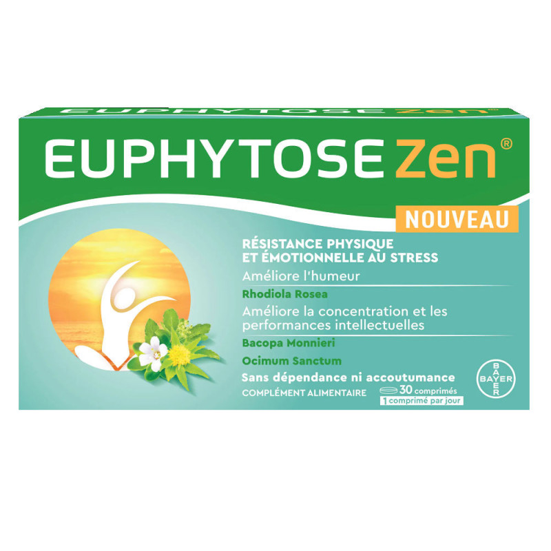 Stress triple action Phytosun Arôms - complément alimentaire sans dépendance